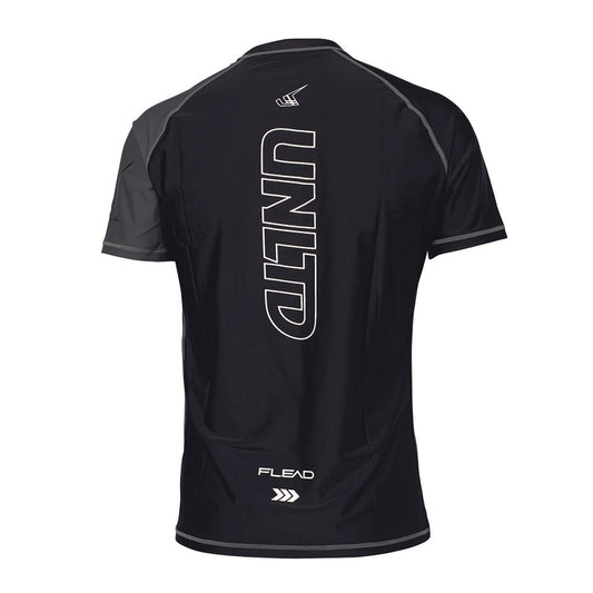 HYDRO RASH GUARD Short Sleeve GREY