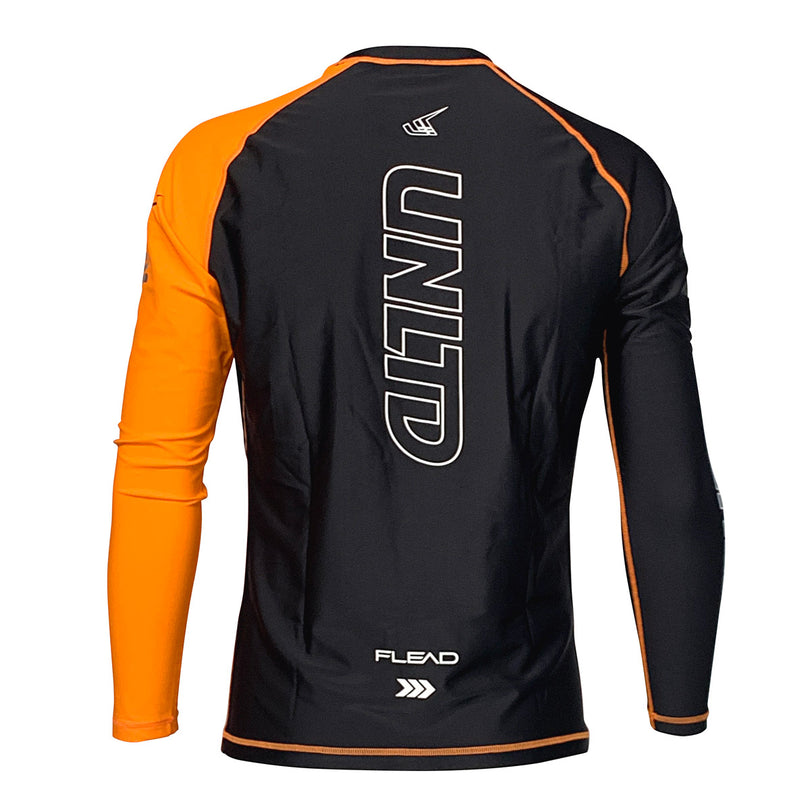 HYDRO RASH GUARD Long Sleeve ORANGE