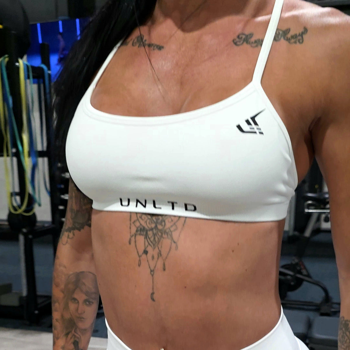 Women's Sports Bra WHITE