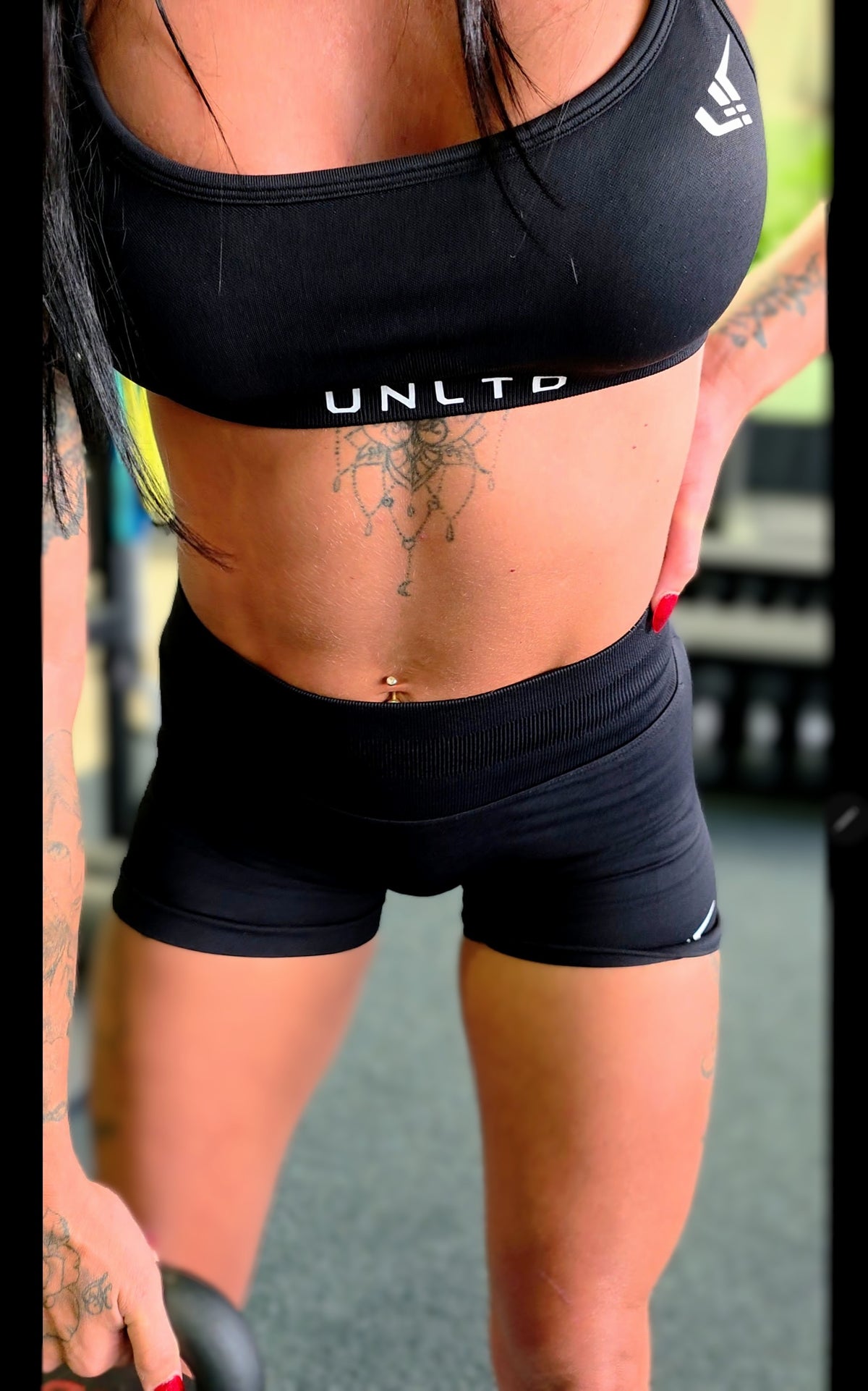 Women's Sports Bra BLACK