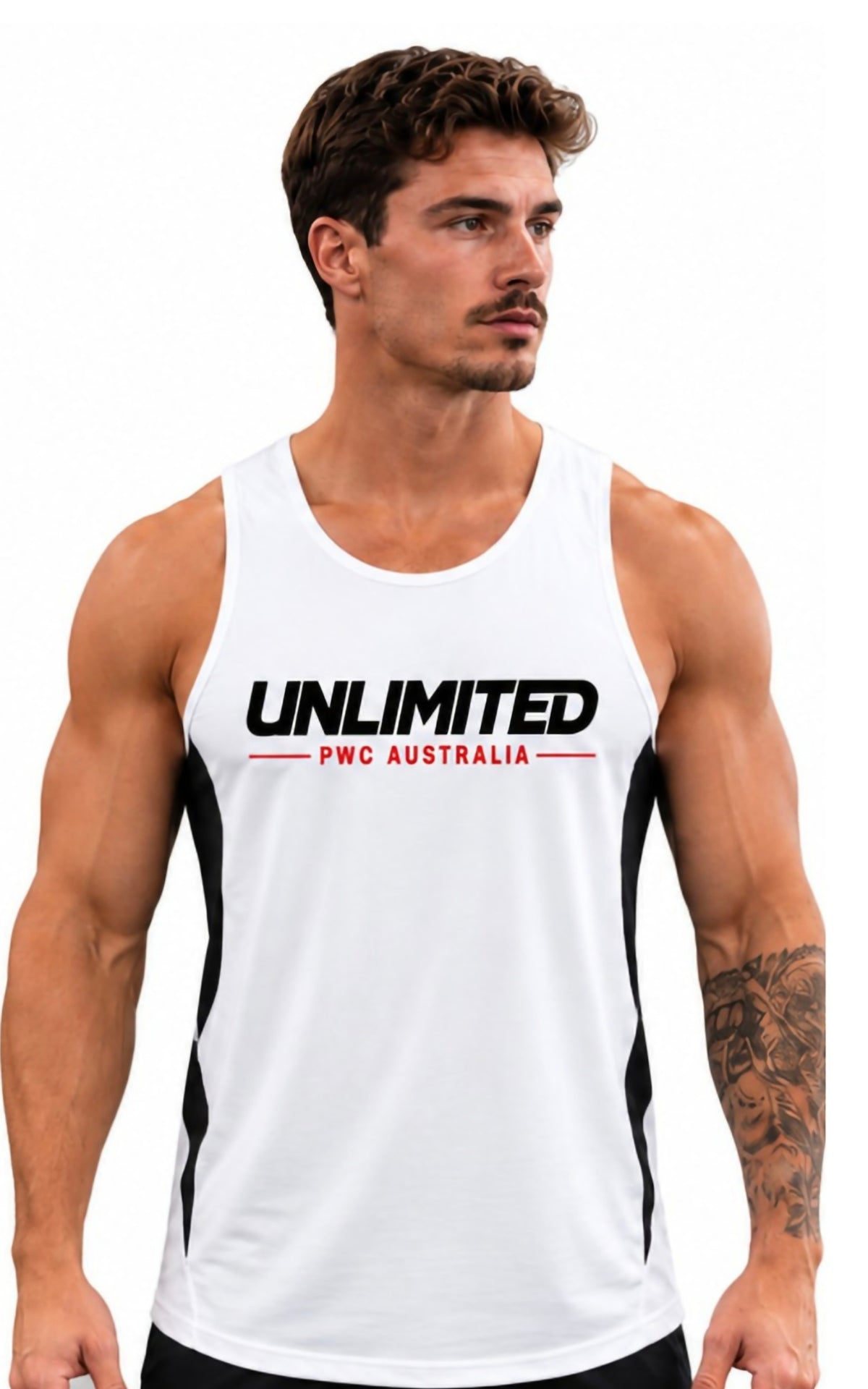 Training Singlet WHITE