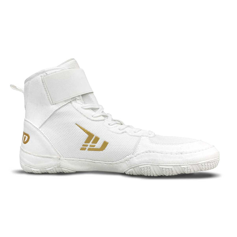 SUPERFLY RIDING BOOTS - WHITE/GOLD