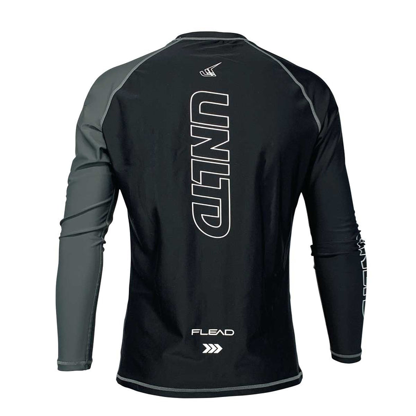 HYDRO RASH GUARD Long Sleeve GREY