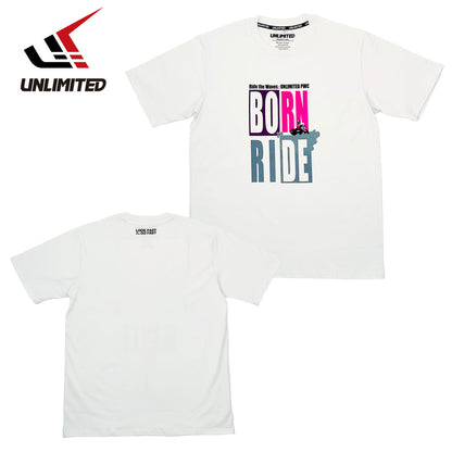 HYBRID COTTON UNISEX TEE [BORN to Ride]