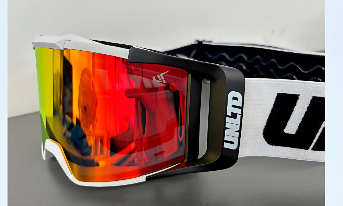 UL-26A WATERSPORT GOGGLES- WHITE AND BLACK