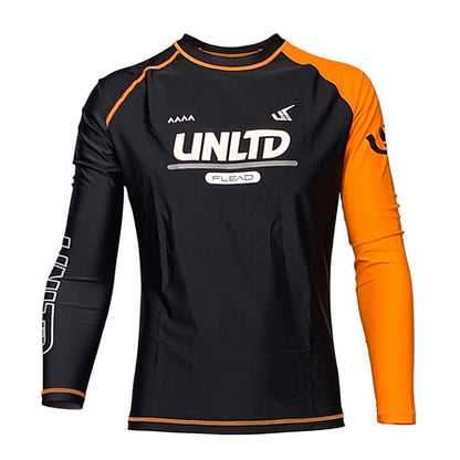 HYDRO RASH GUARD Long Sleeve ORANGE