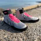 SUPERFLY RIDING BOOTS-Grey/Pink/Black