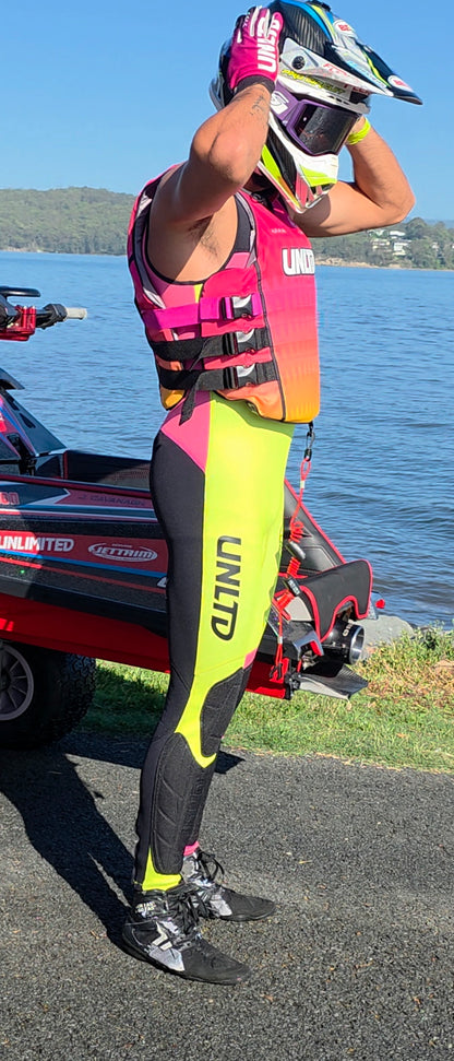FLEAD S/E LIFE VEST - Pink/Yellow