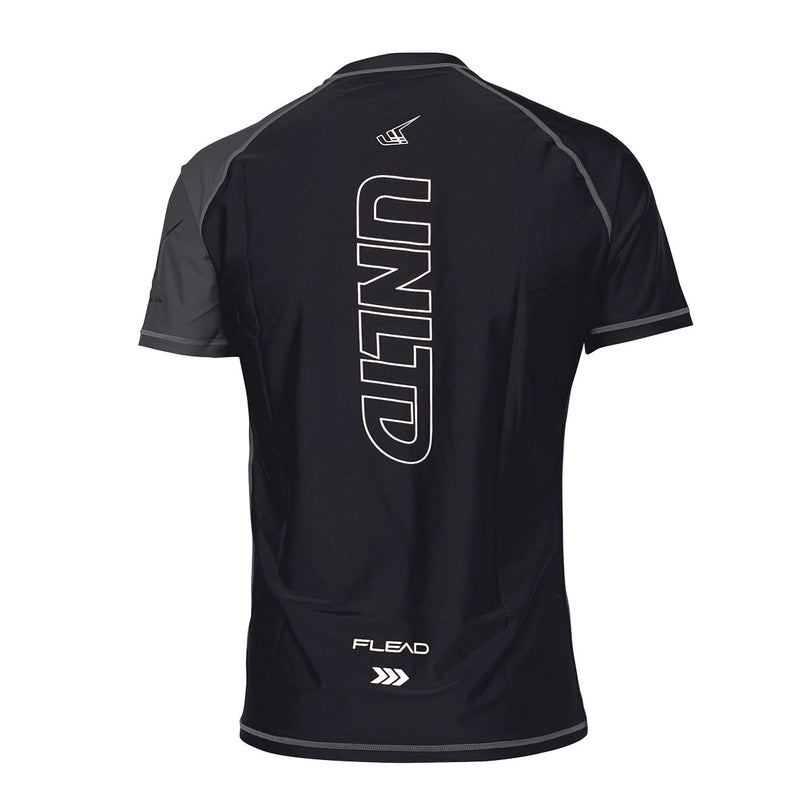 HYDRO RASH GUARD Short Sleeve GREY