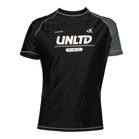 HYDRO RASH GUARD Short Sleeve GREY