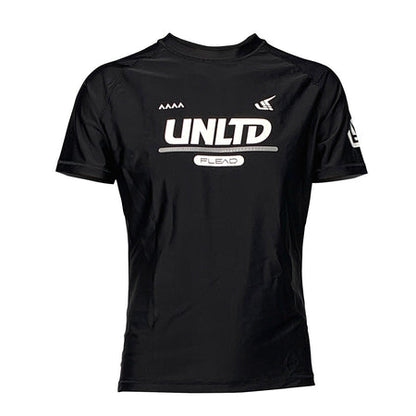 HYDRO RASH GUARD Short Sleeve BLACK