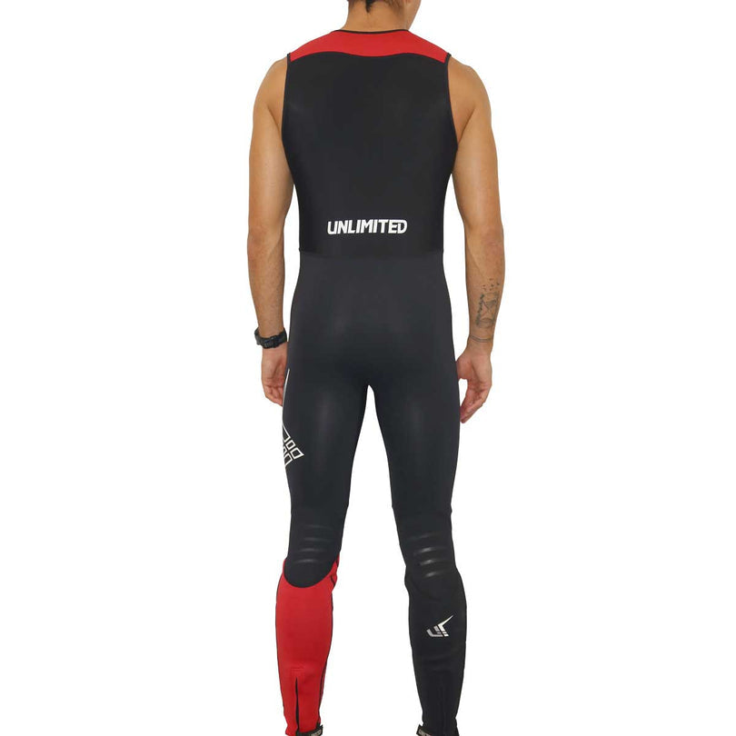 HYBRID WETSUITS JOHN Black/Red