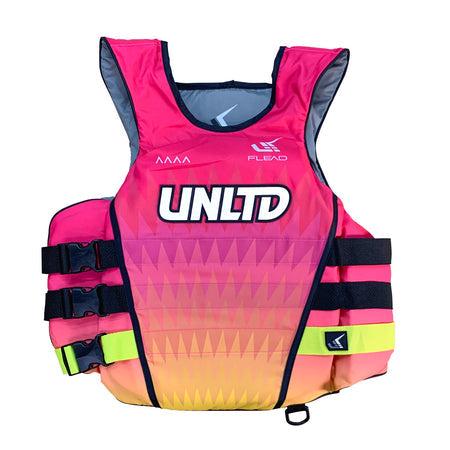 FLEAD S/E LIFE VEST - Pink/Yellow