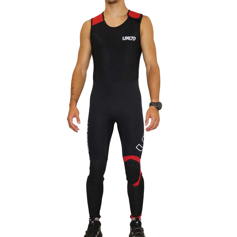 HYBRID WETSUITS JOHN Black/Red