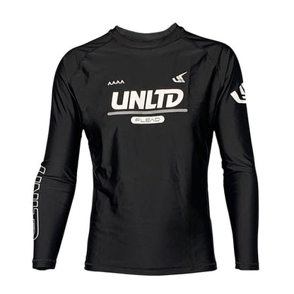 HYDRO RASH GUARD Long Sleeve (Black)