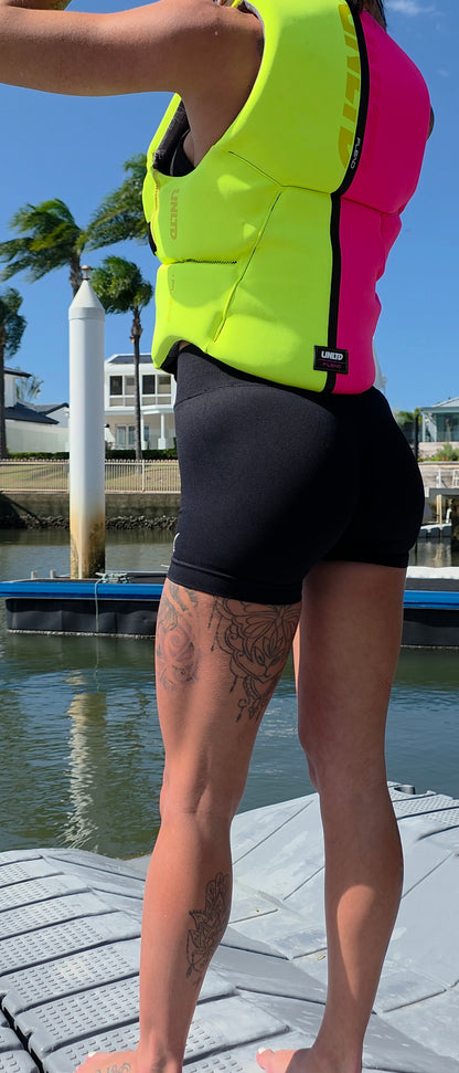 FLEAD NEO VEST PINK/YELLOW