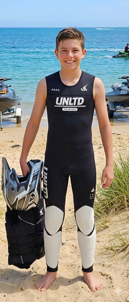 YOUTH FLEAD WETSUITS JOHN BLACK