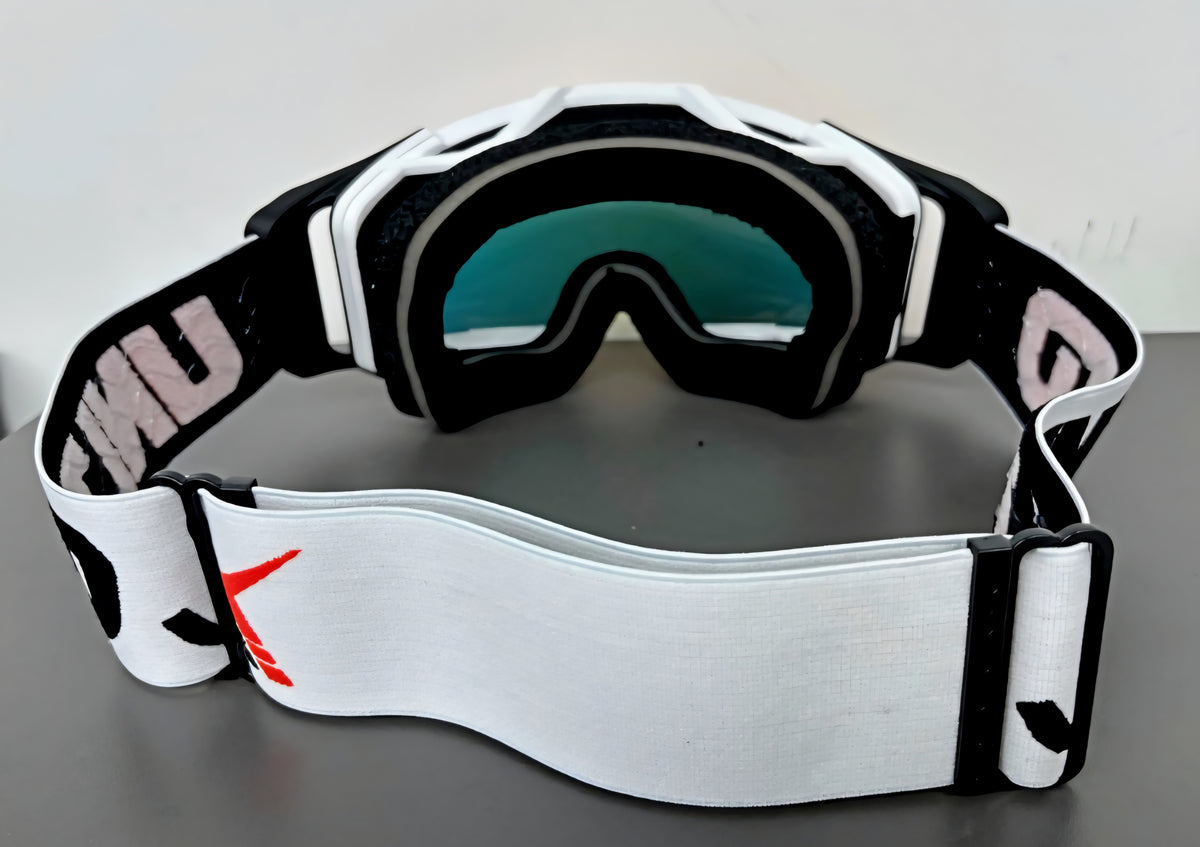 UL-26A WATERSPORT GOGGLES- WHITE AND BLACK