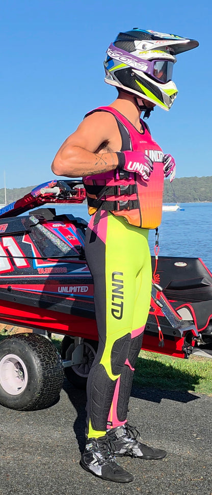 FLEAD WETSUITS JOHN YELLOW