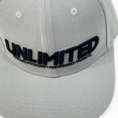 UNLIMITED Snapback Hat Gray
