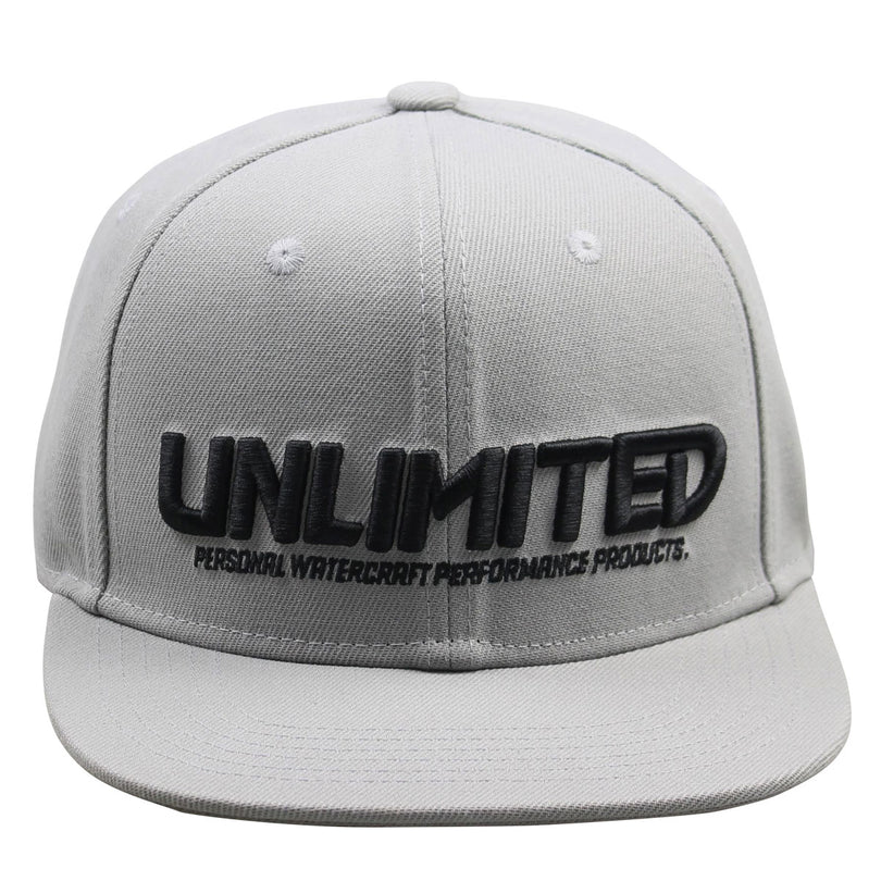 UNLIMITED Snapback Hat Gray